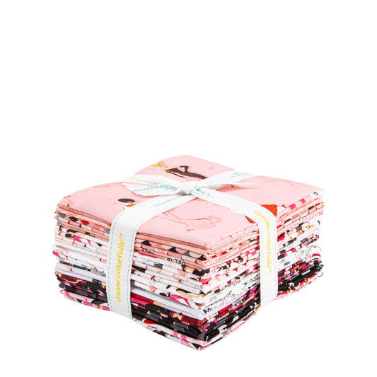 Barbie™ Vintage Fat Quarter Bundle (15 pieces) for Riley Blake Designs (FQ-16890-15)