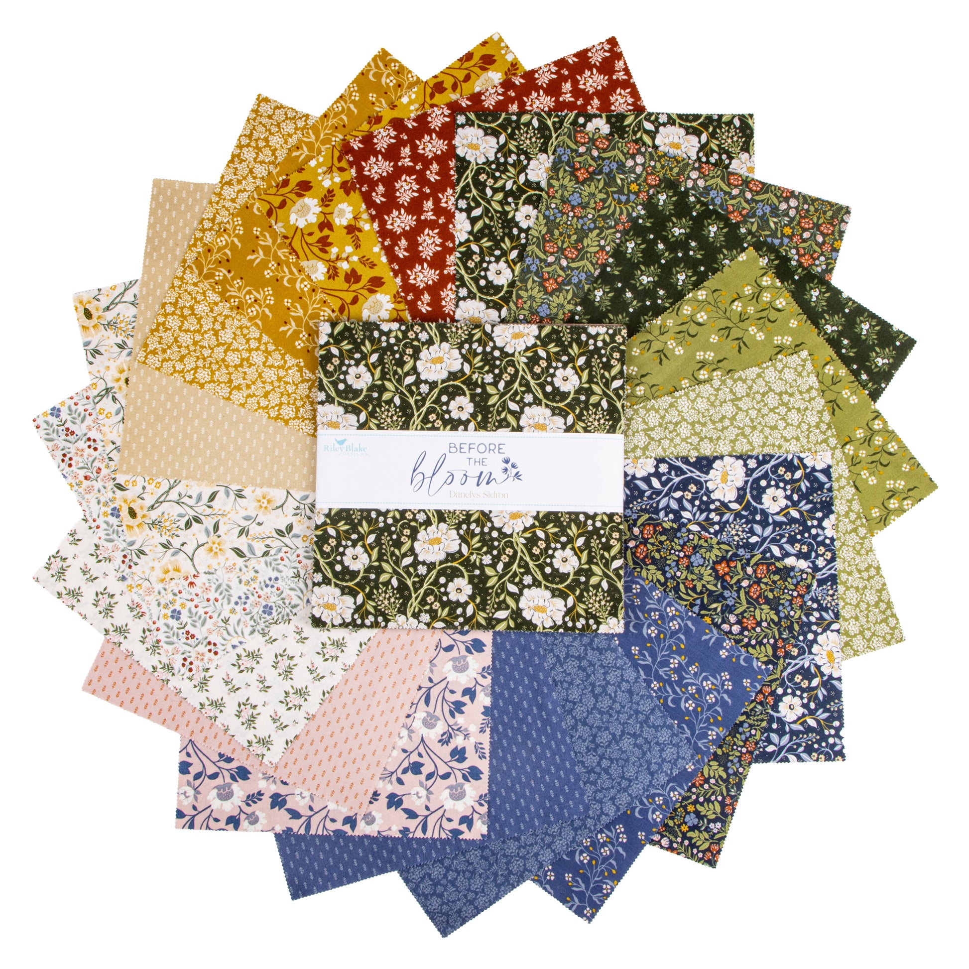 Before the Bloom 10 Inch Stacker (42 pieces) by Danelys Sidron for Riley Blake Designs (10-18060-42)