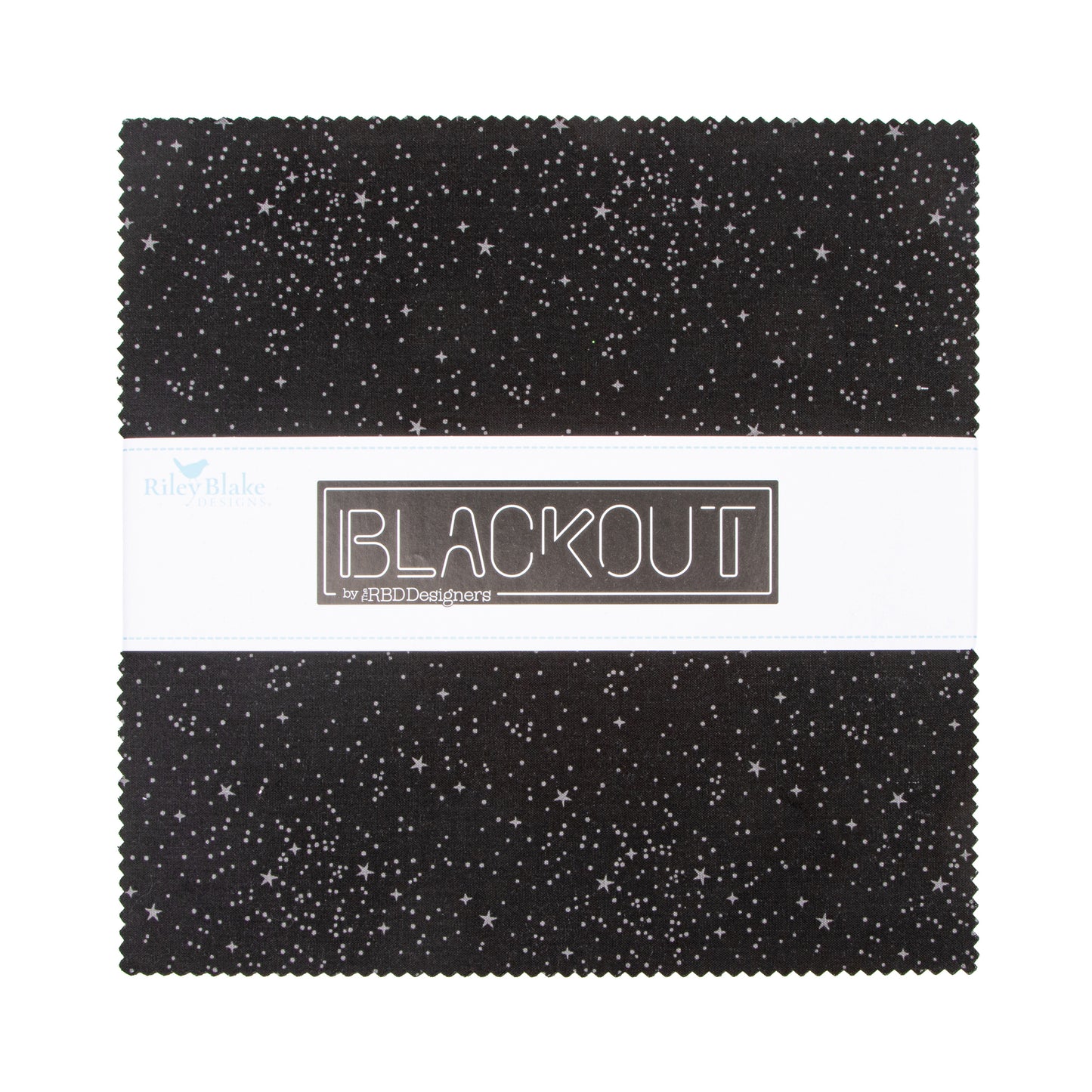 Blackout 10 Inch Stacker (42 pieces) by The RBD Designers for Riley Blake Designs (10-16240-42)