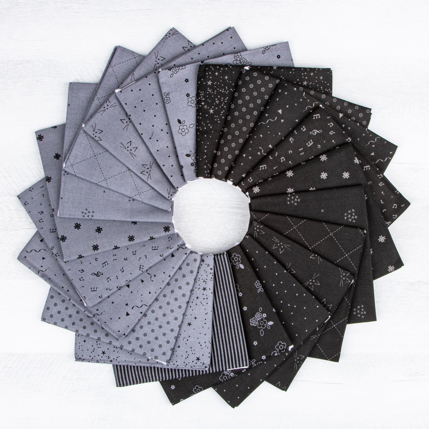 Blackout Fabric Collection by The RBD Designers for Riley Blake Designs at Lily Bella Fabrics