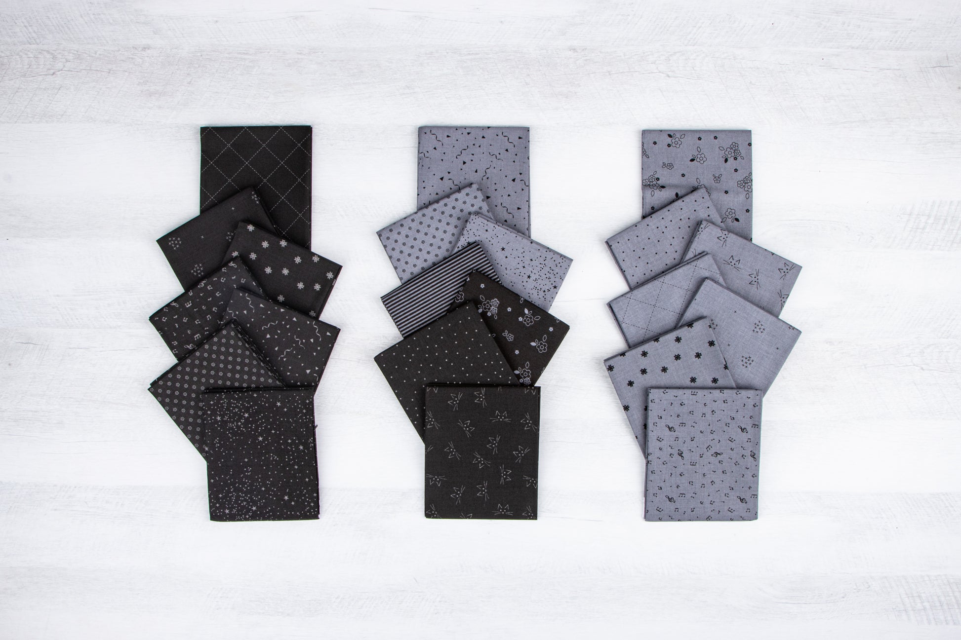 Blackout Fabric Collection by The RBD Designers for Riley Blake Designs at Lily Bella Fabrics