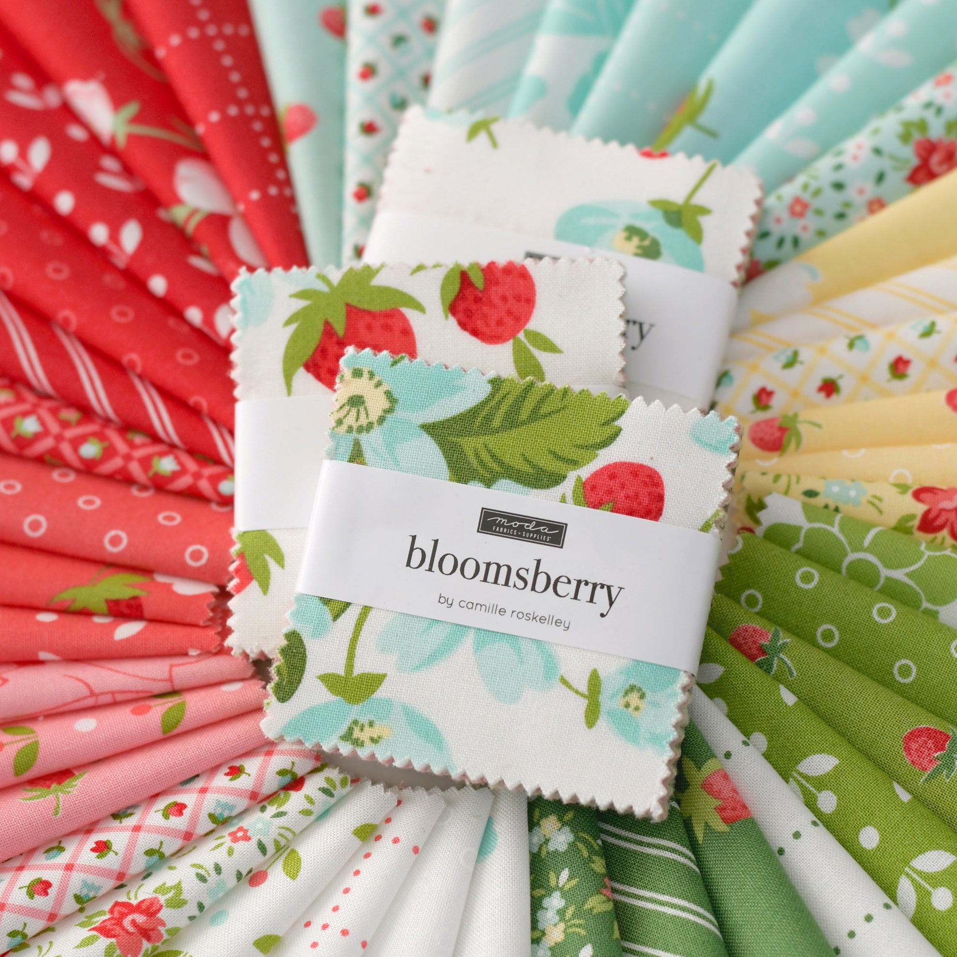 Bloomsberry Fabric Collection by Camille Roskelley for Moda at Lily Bella Fabrics