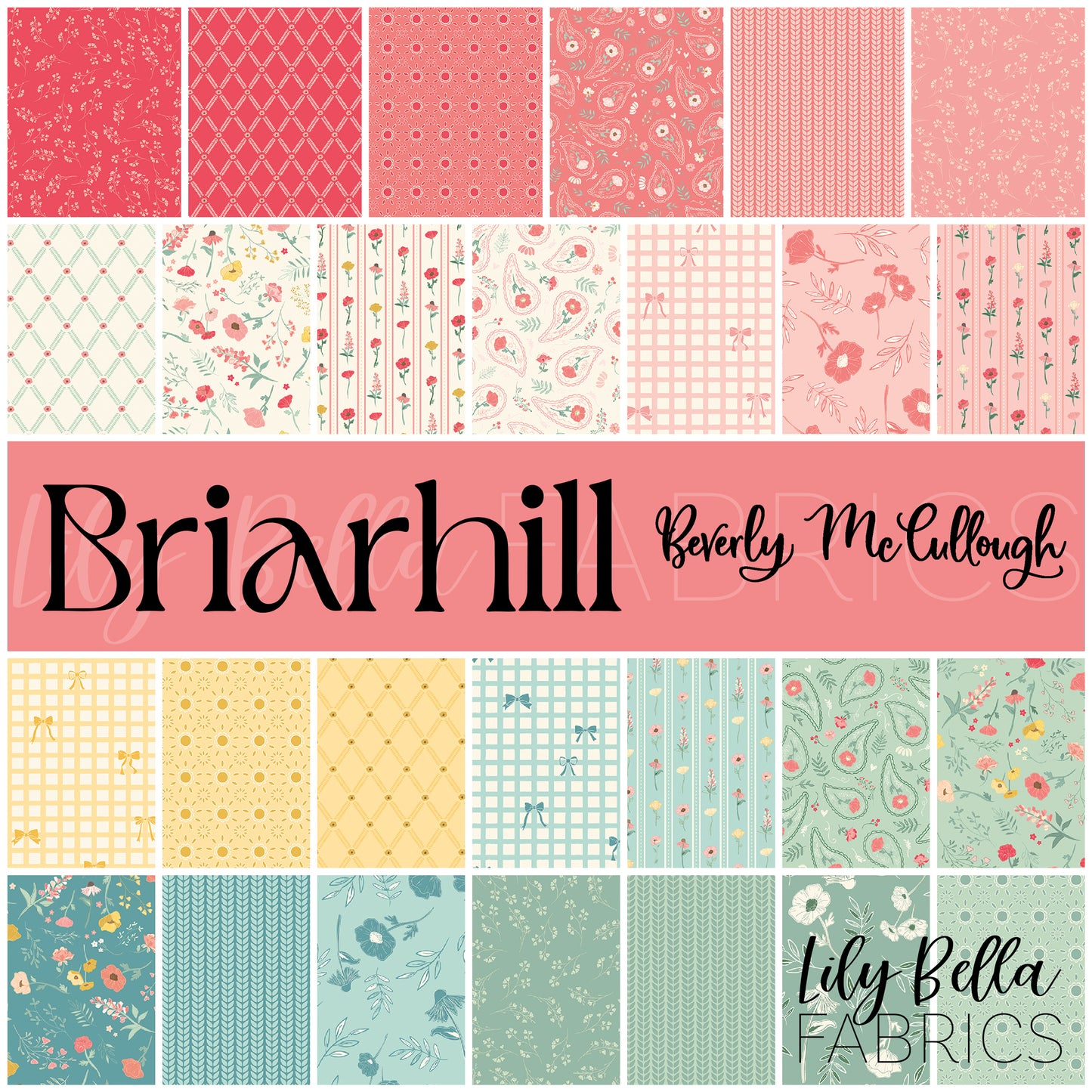 Briarhill Fabric Collection by Beverly McCullough for Riley Blake Designs at Lily Bella Fabrics