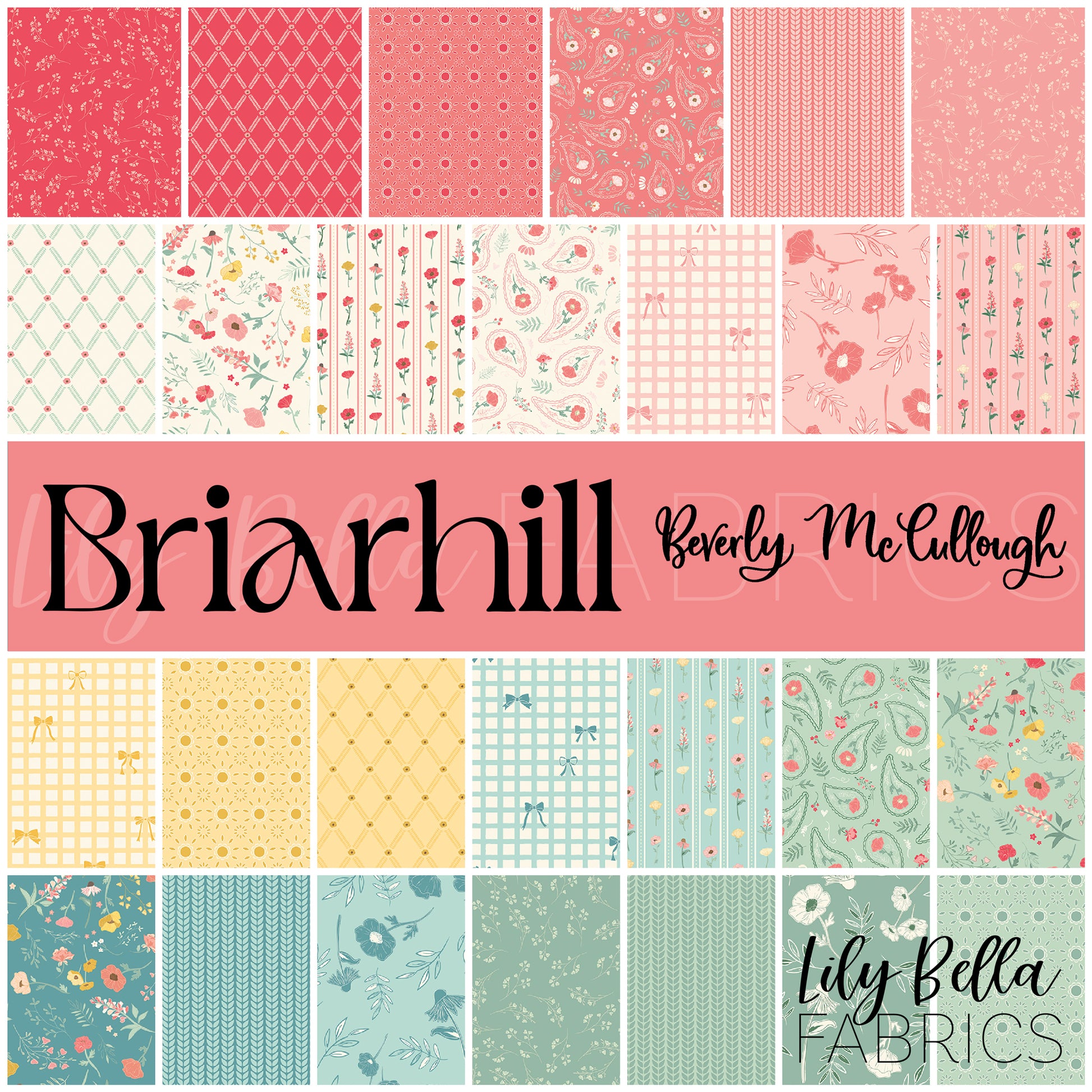 Briarhill Fabric Collection by Beverly McCullough for Riley Blake Designs at Lily Bella Fabrics