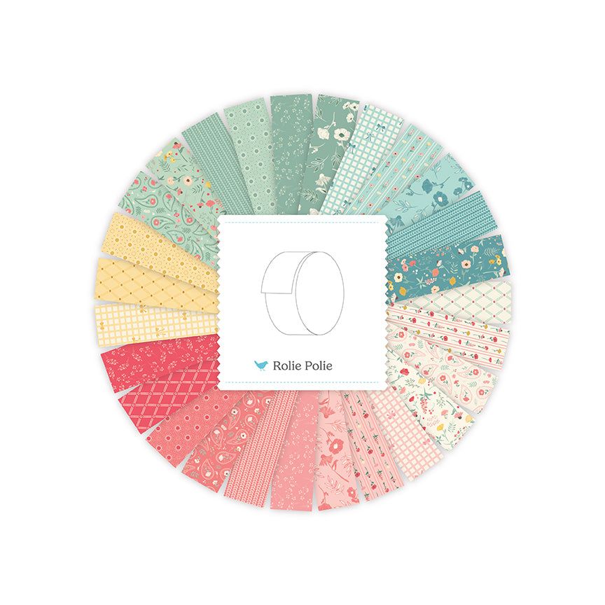Briarhill Rolie Polie (40 pieces) by Beverly McCullough for Riley Blake Designs (RP-18630-40)