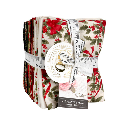 Candlelight Christmas Fat Quarter Bundle (36 pieces) by 3 Sisters for Moda (44420AB)