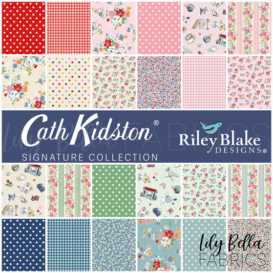 Cath Kidston Signature Collection Fabric Collection by Riley Blake Designs at Lily Bella Fabrics