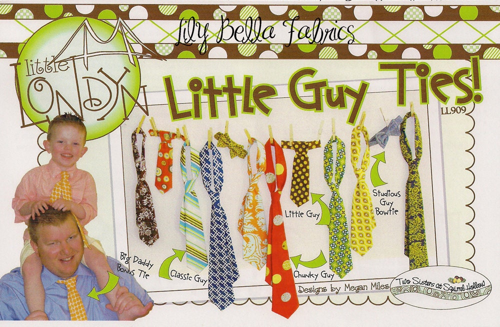 Little Guy Ties - Sewing Pattern - Little Londyn