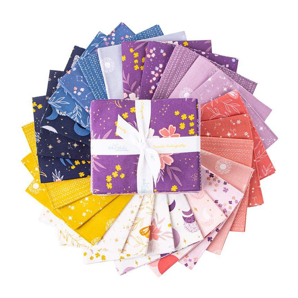 Moonchild Fat Quarter Bundle (25 pcs) by Fran Gulick for Riley Blake