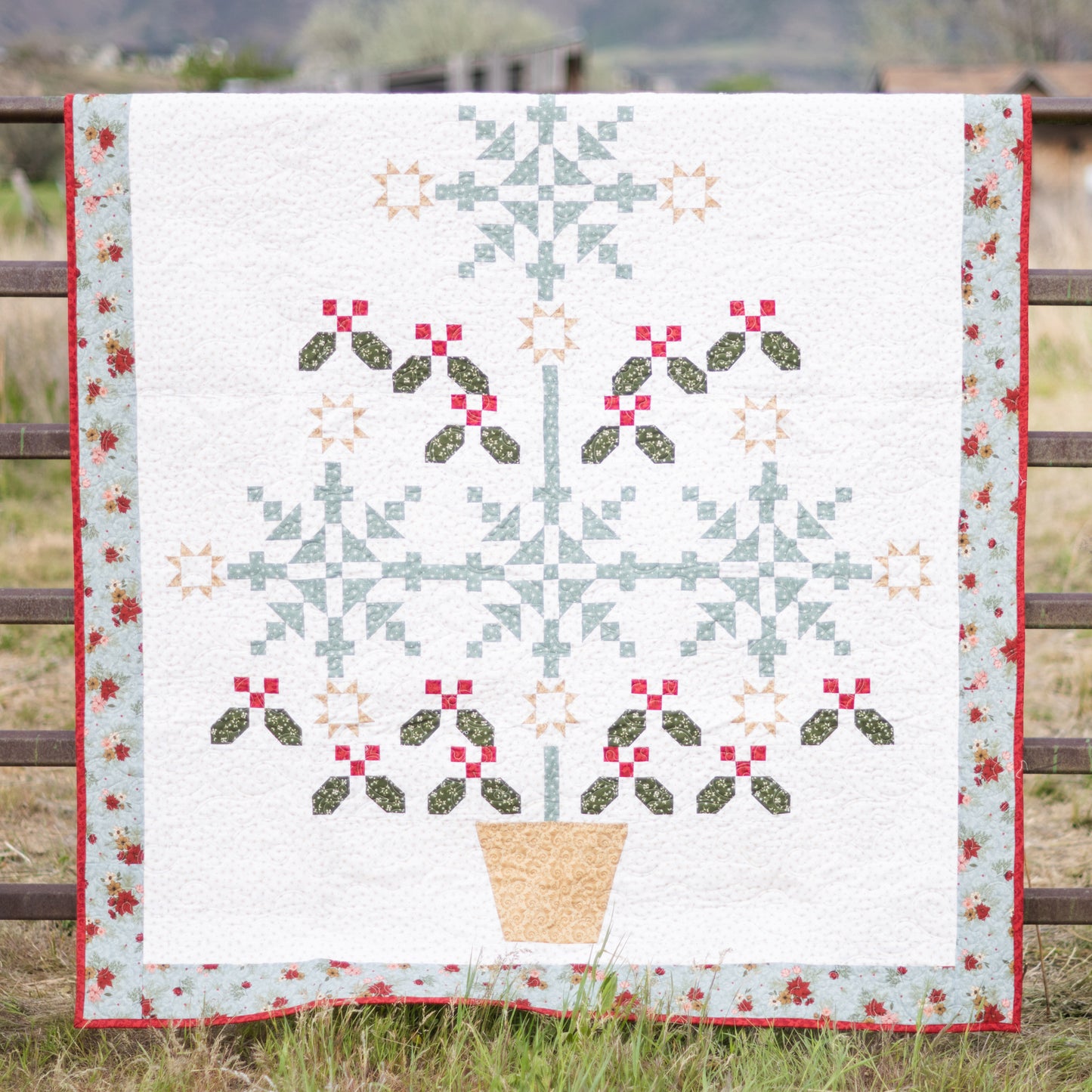 Christmas Greetings Fabric Collection by Sandy Gervais for Riley Blake Designs at Lily Bella Fabrics