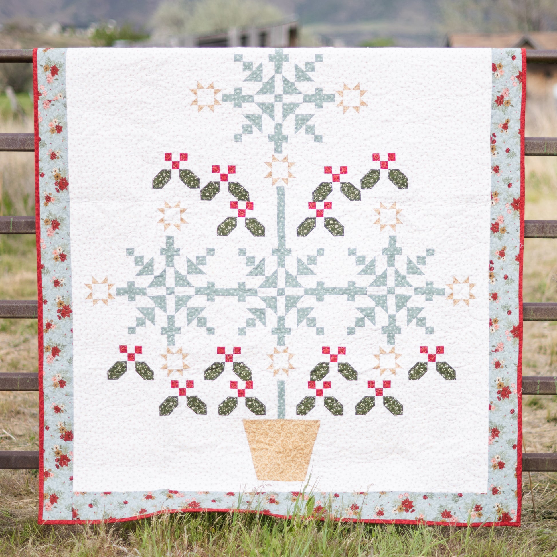 Christmas Greetings Fabric Collection by Sandy Gervais for Riley Blake Designs at Lily Bella Fabrics