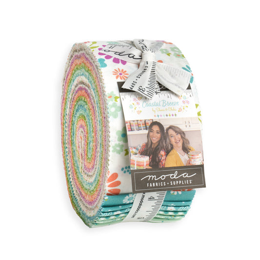 Coastal Breeze Jelly Roll (40 pieces) by Sherri and Chelsi for Moda (37740JR)