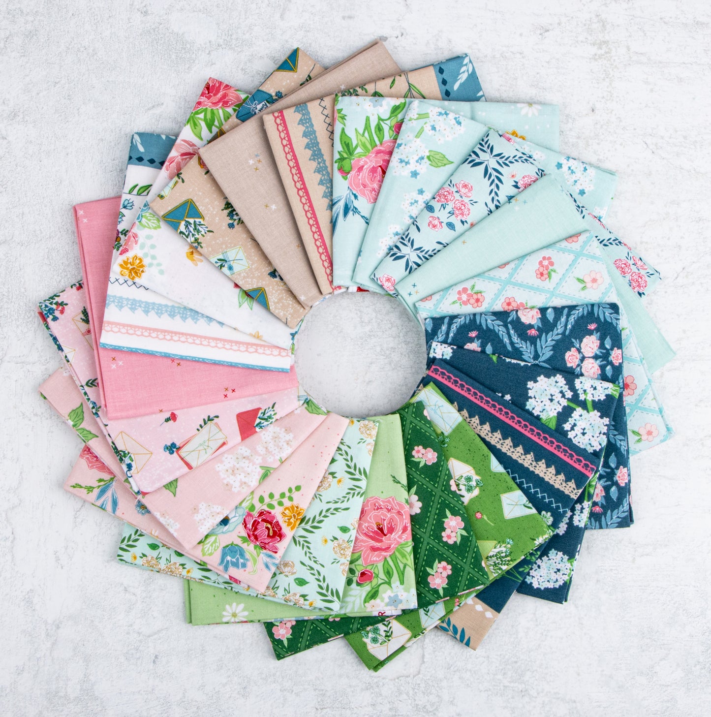 Correspondence Fabric Collection by Beverly McCullough for Riley Blake Designs at Lily Bella Fabrics