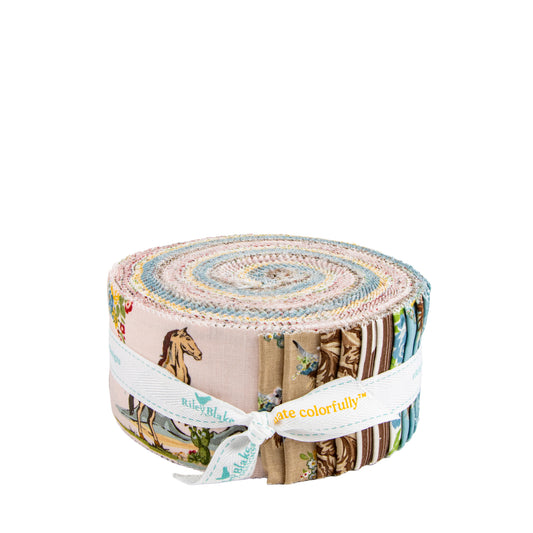 Cowgirl Rolie Polie (40 pieces) by Echo Park Paper Co. for Riley Blake Designs (RP-17480-40)