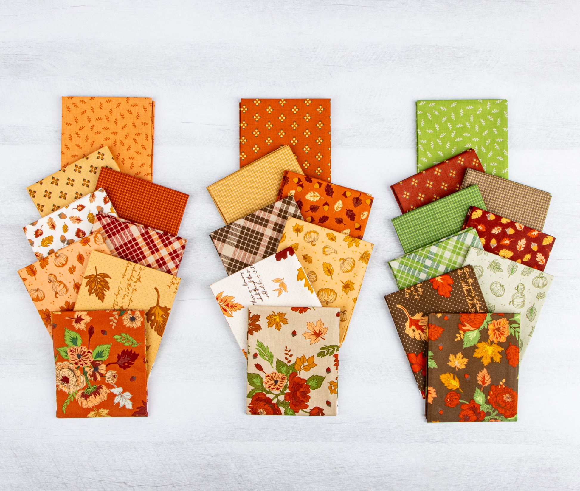 Cozy Autumn Fabric Collection by Beverly McCullough for Riley Blake Designs at Lily Bella Fabrics