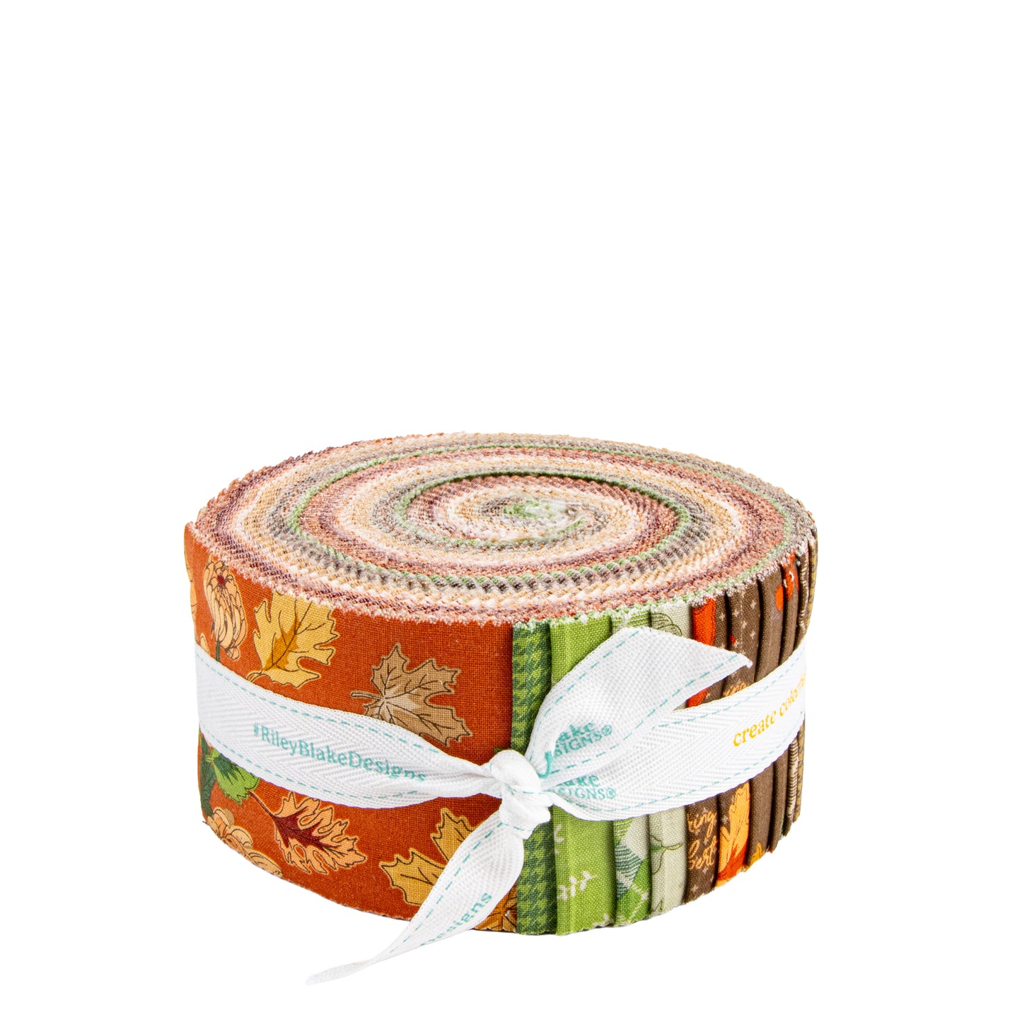 Cozy Autumn Rolie Polie (40 pieces) by Beverly McCullough for Riley Blake Designs (RP-17870-40)