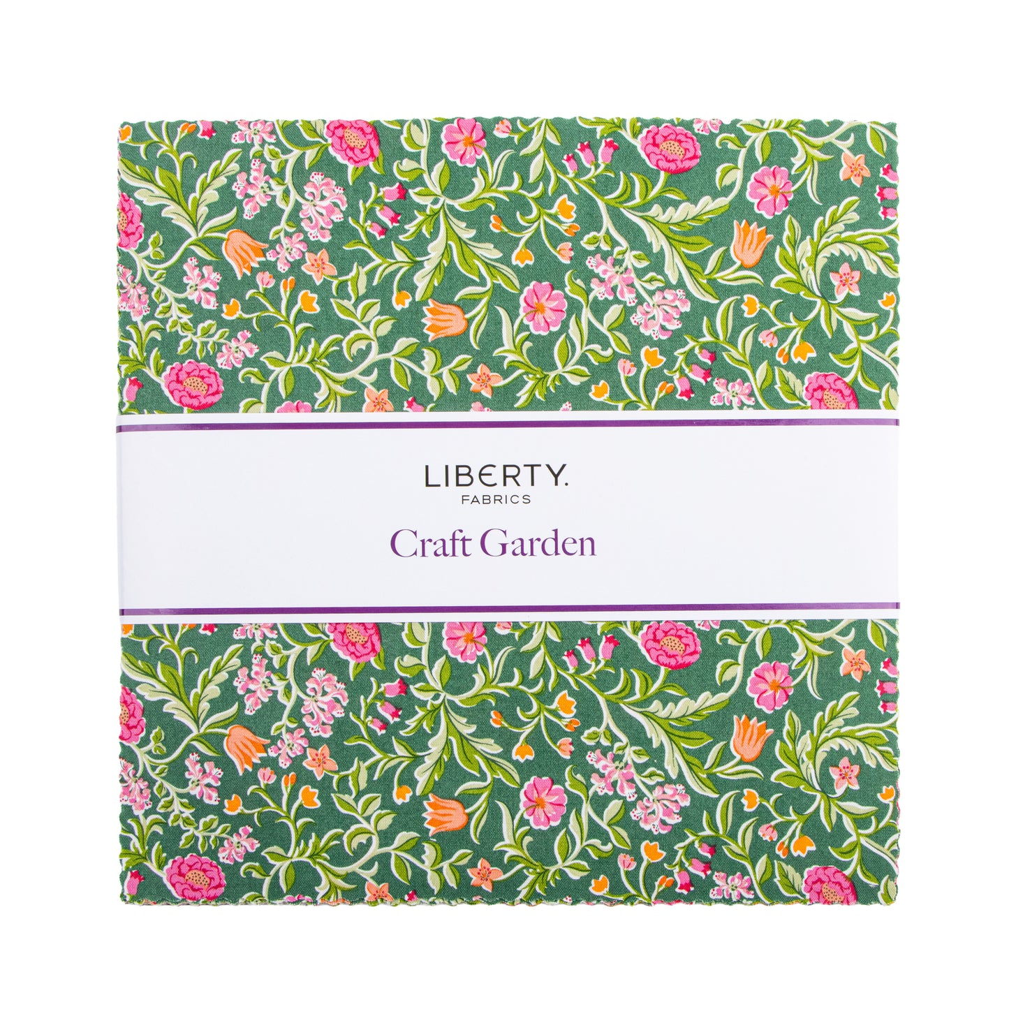 Craft Garden 10 Inch Stacker (42 pieces) by Liberty Fabrics for Riley Blake Designs (10-LCRAFT-42)