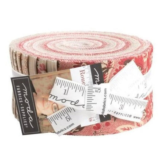 Rouenneries Trois Jelly Roll (40 pcs) by French General for Moda