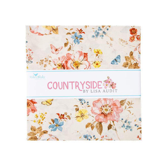 Countryside 10 Inch Stacker (42 pcs) by Lisa Audit for Riley Blake