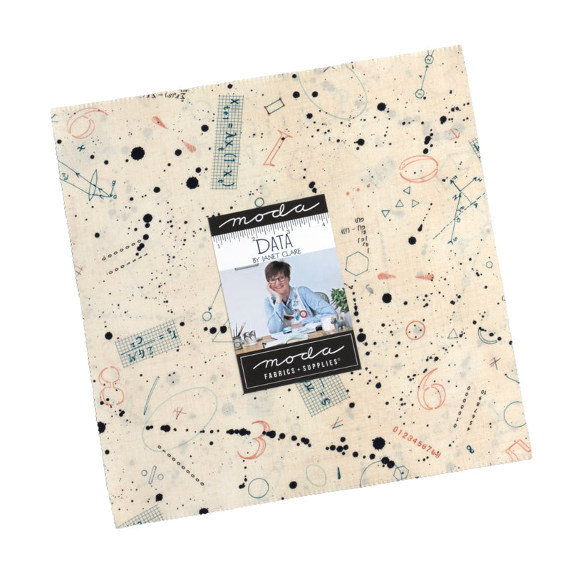 Data Layer Cake (42 pieces) by Janet Clare for Moda (24670LC)