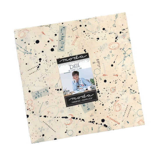 Data Layer Cake (42 pieces) by Janet Clare for Moda (24670LC)