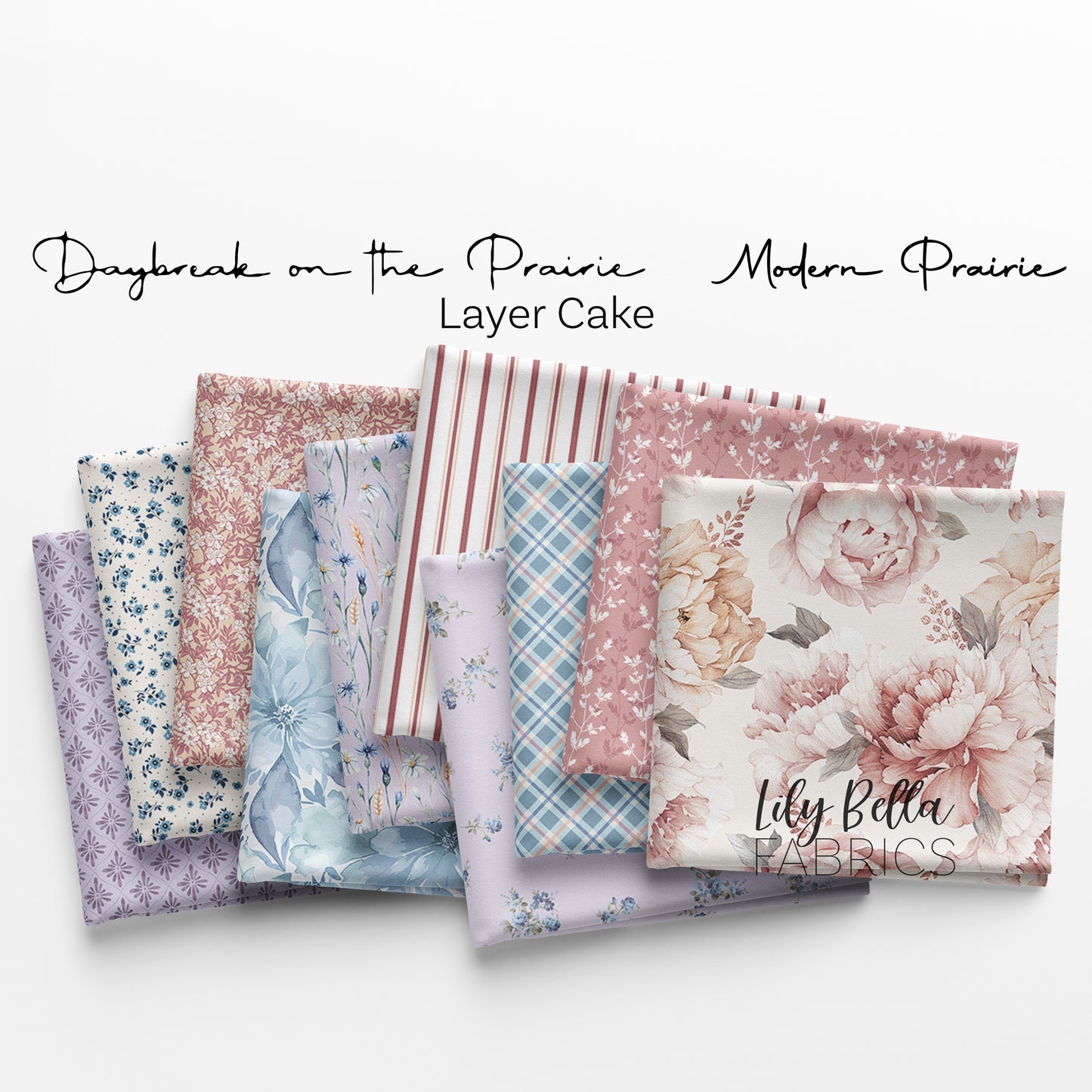 Daybreak on the Prairie 10 Inch Stacker (42 pieces) by Modern Prairie for Riley Blake Designs (10-17680-42)