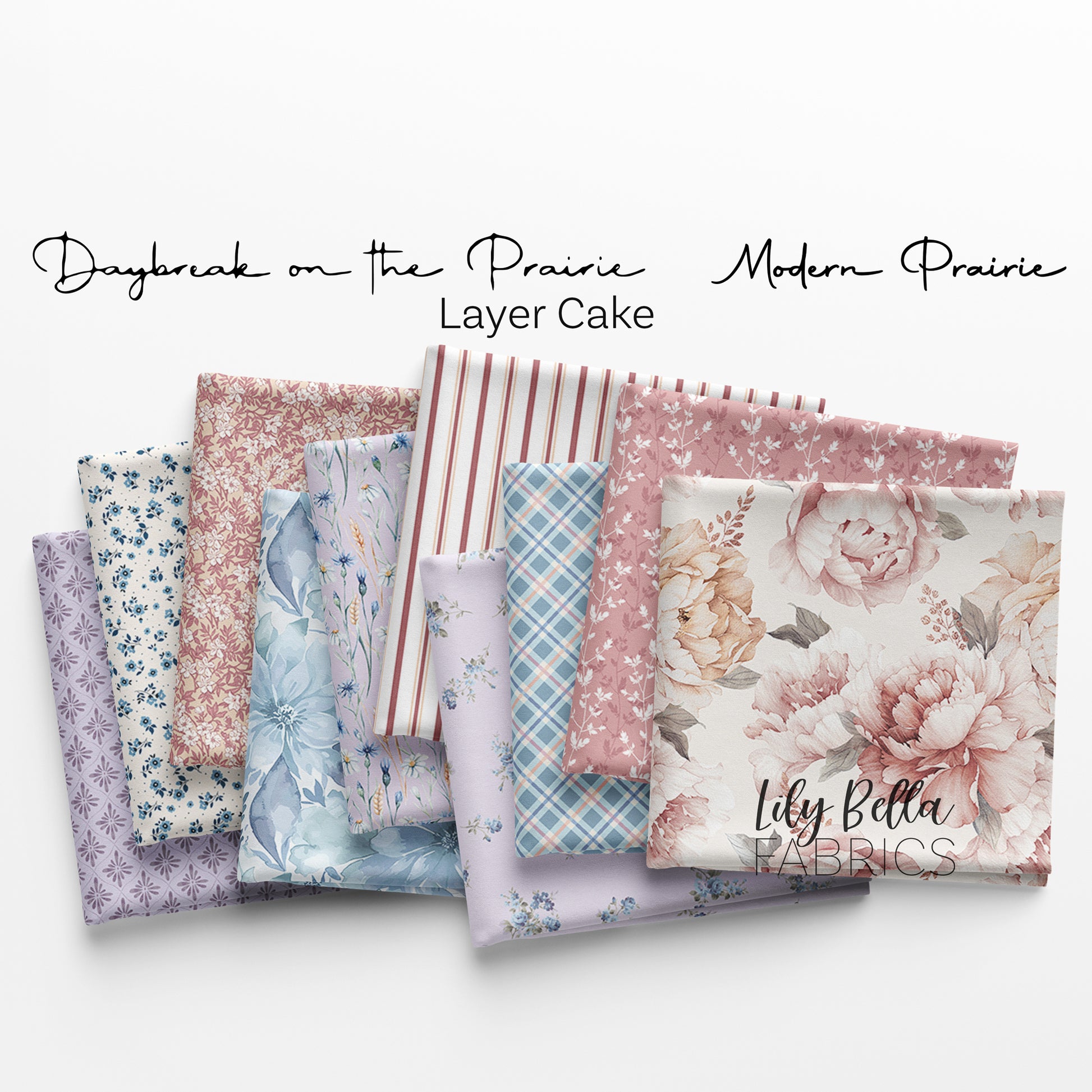 Daybreak on the Prairie 10 Inch Stacker (42 pieces) by Modern Prairie for Riley Blake Designs (10-17680-42)