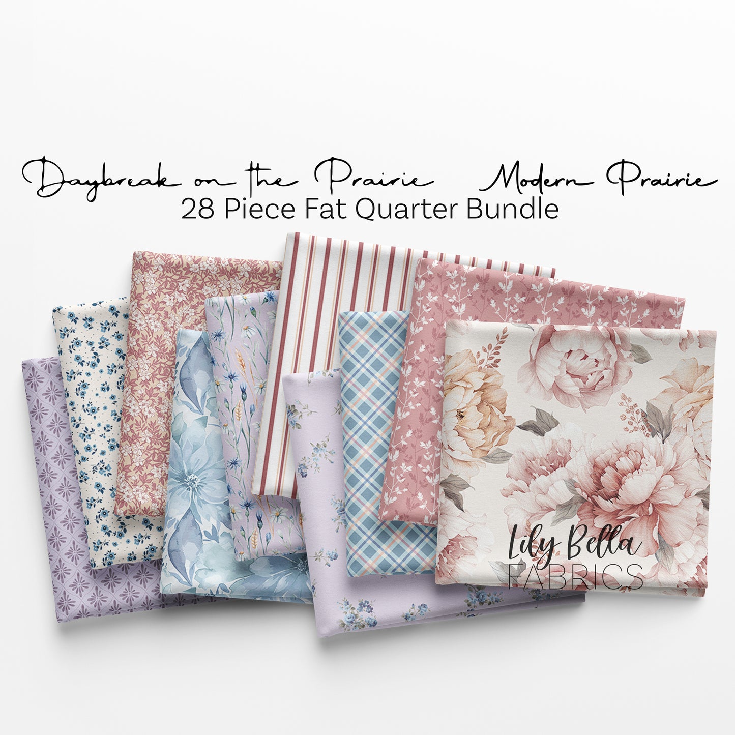 Daybreak on the Prairie Fat Quarter Bundle (28 pieces) by Modern Prairie for Riley Blake Designs (FQ-17680-28)