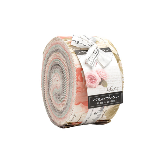 Dearly Beloved Jelly Roll (40 pieces) by 3 Sisters for Moda (44430JR)