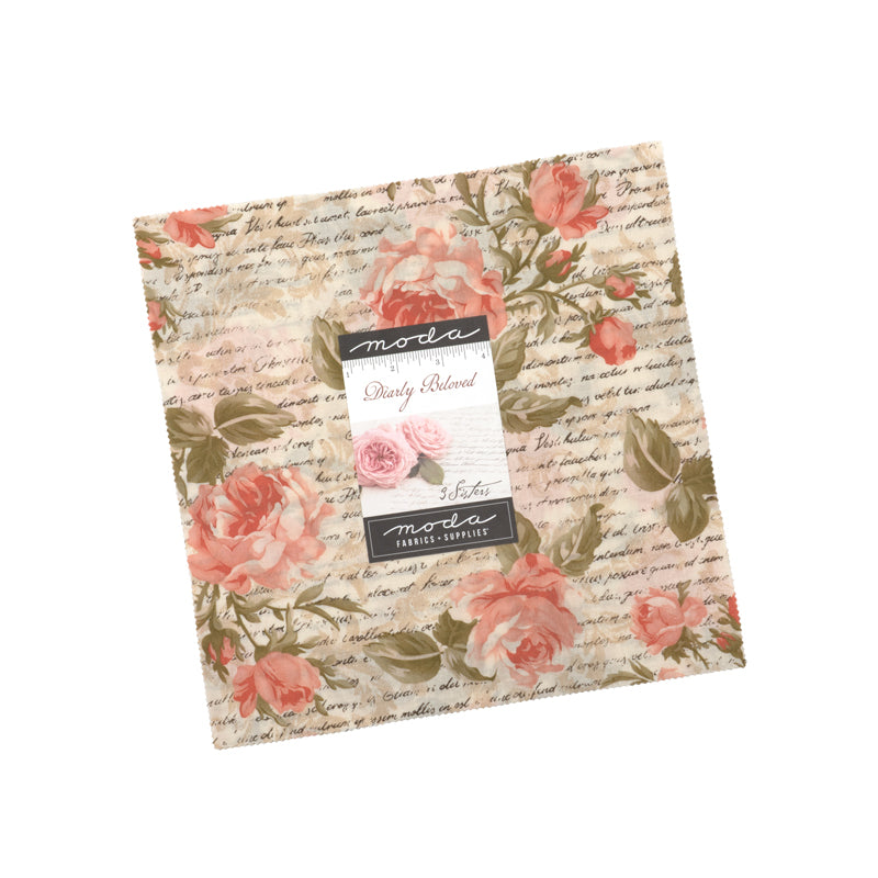 Dearly Beloved Layer Cake (42 pieces) by 3 Sisters for Moda (44430LC)