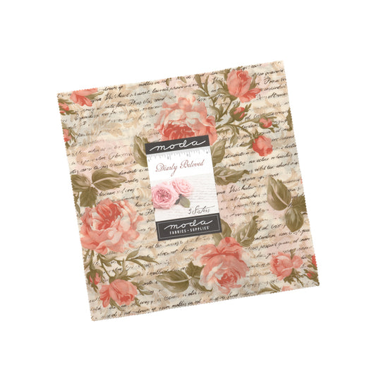 Dearly Beloved Layer Cake (42 pieces) by 3 Sisters for Moda (44430LC)