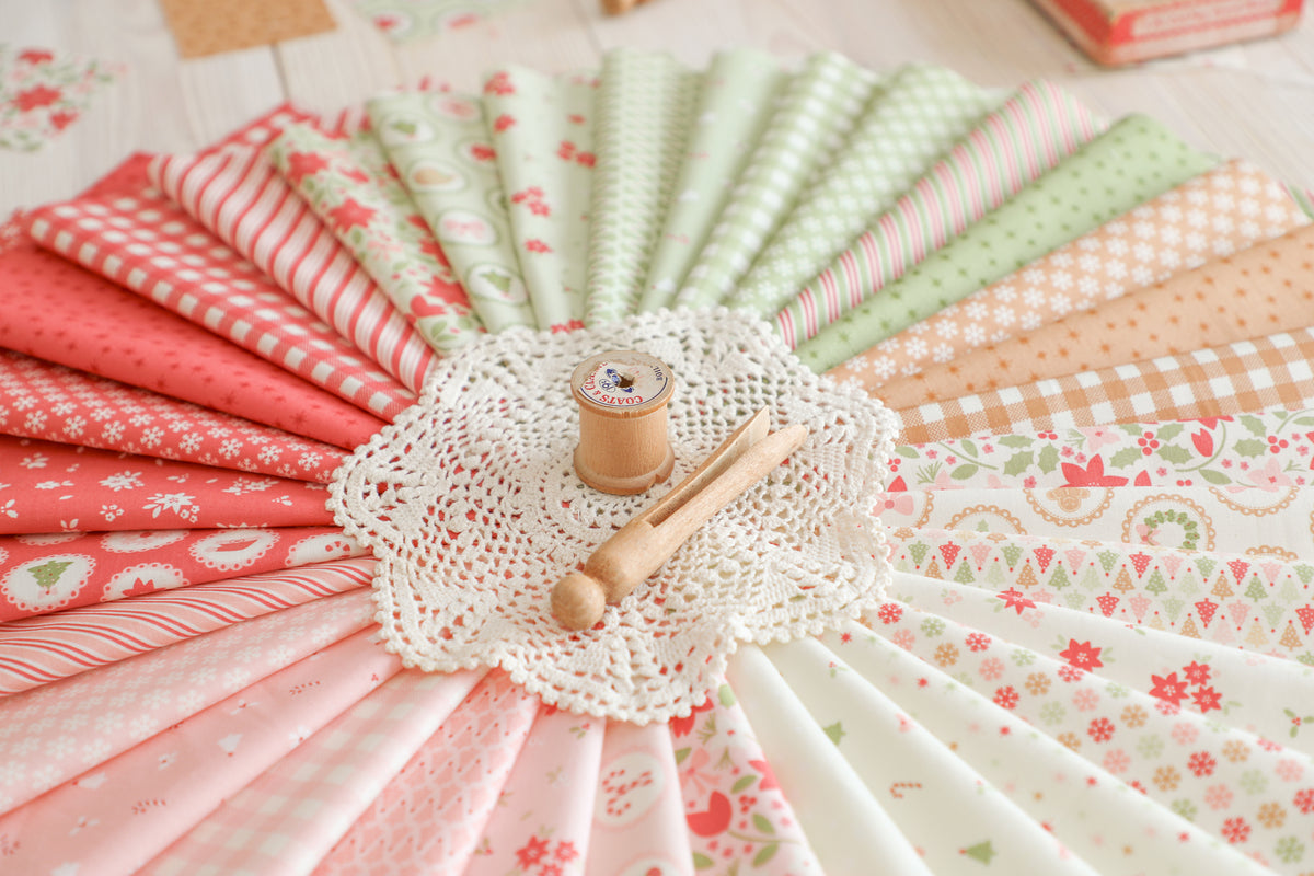 December Darling Fabric Collection by My Sew Quilty Life for Moda at Lily Bella Fabrics