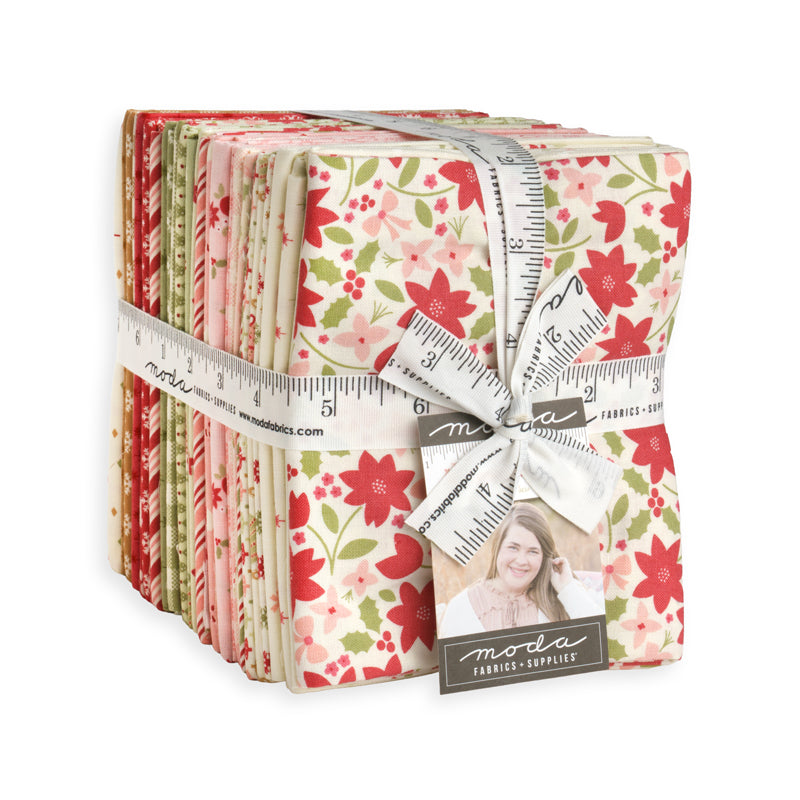 December Darling Fat Quarter Bundle (34 pieces) by My Sew Quilty Life for Moda (31810AB)