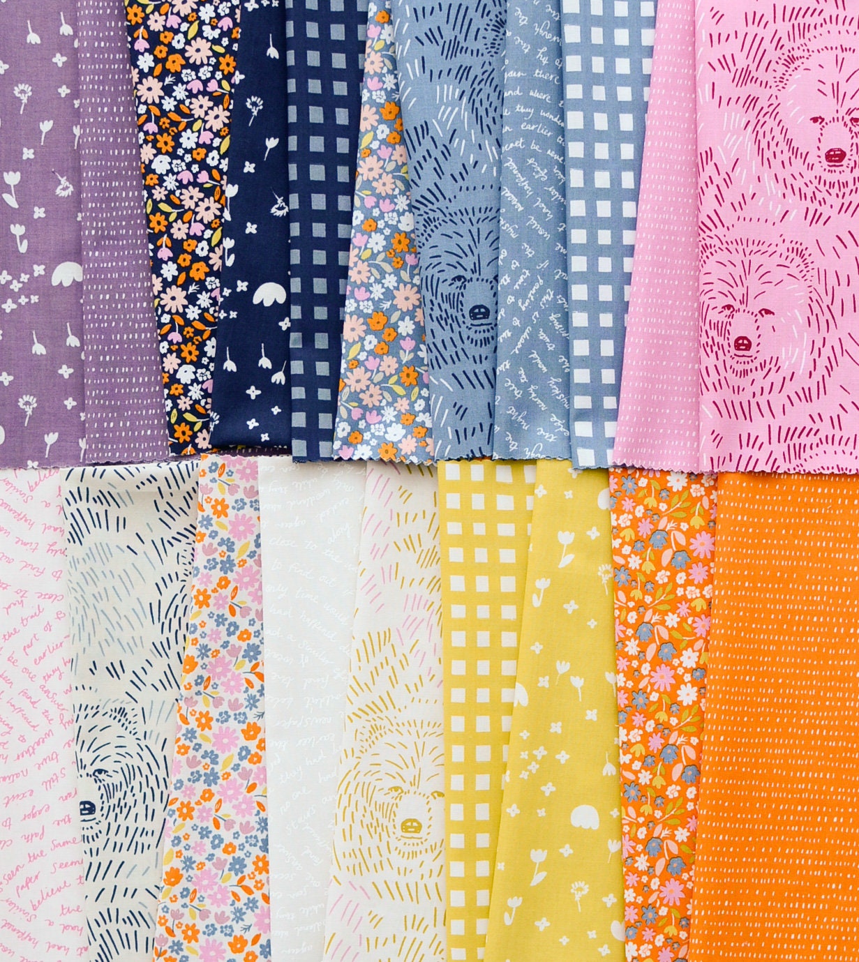 Marigold Fat Quarter Bundle (20 pcs) by Aneela Hoey for Moda