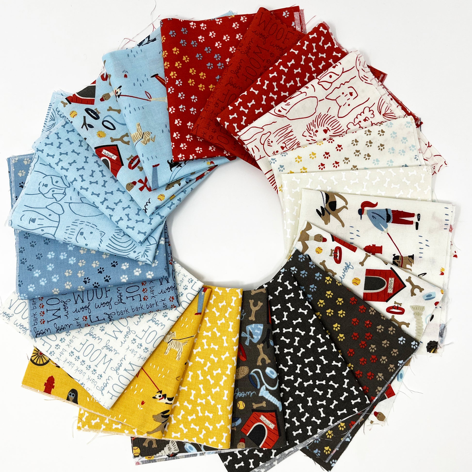 Dog Daze Fabric Collection by Stacy Iest Hsu for Moda at Lily Bella Fabrics