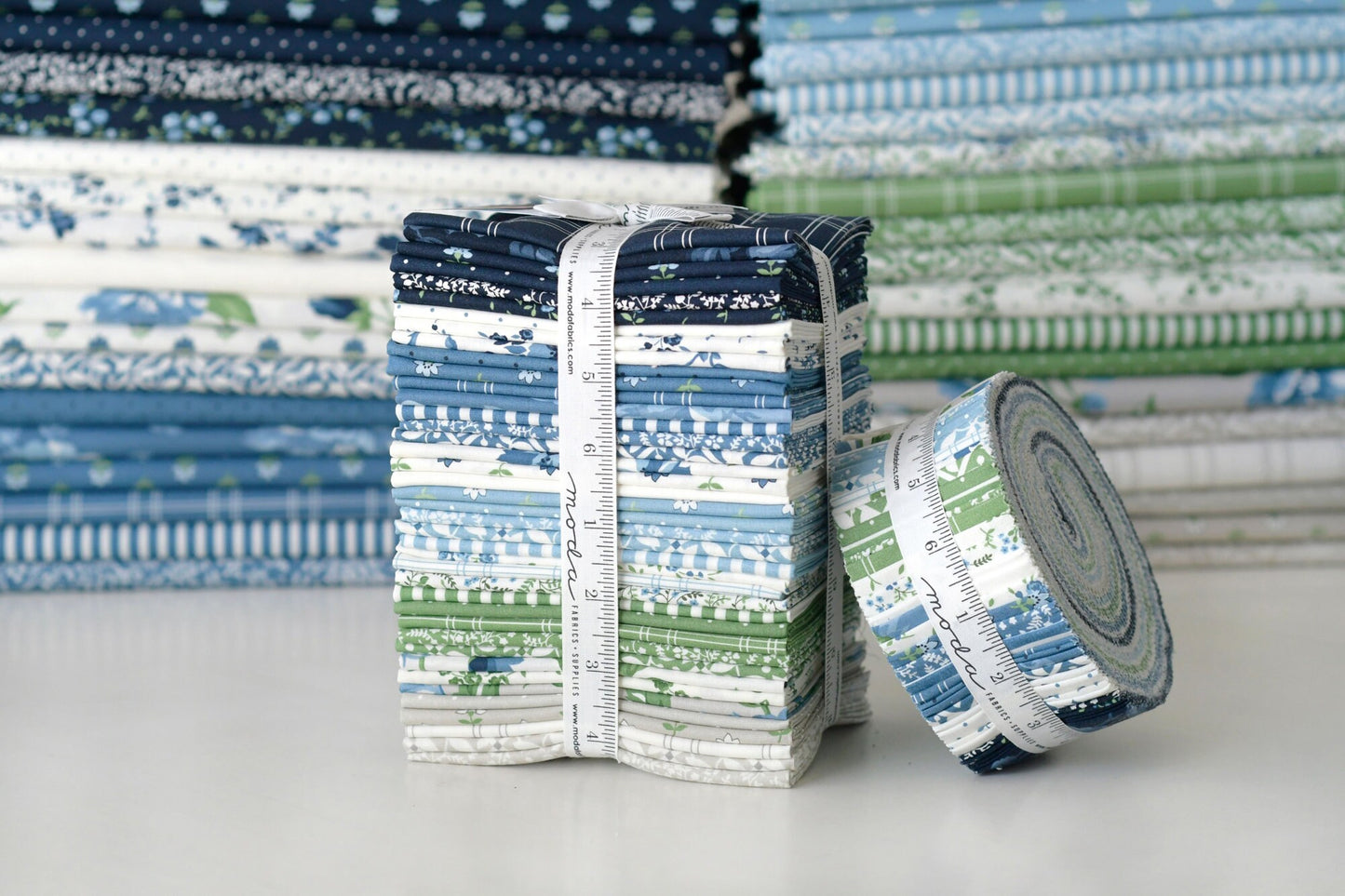 Shoreline Fat Quarter Bundle (40 pcs) by Camille Roskelley for Moda