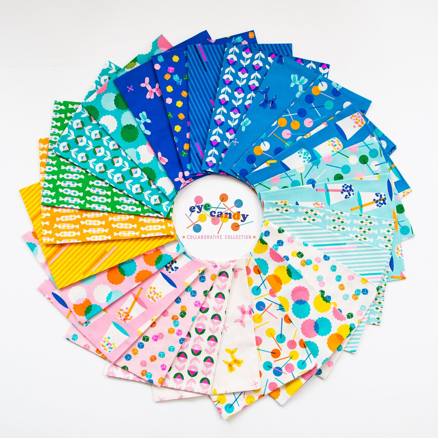 Eye Candy Fat Quarter Bundle (24 pcs) by Ruby Star Society Collaborative for Ruby Star Society