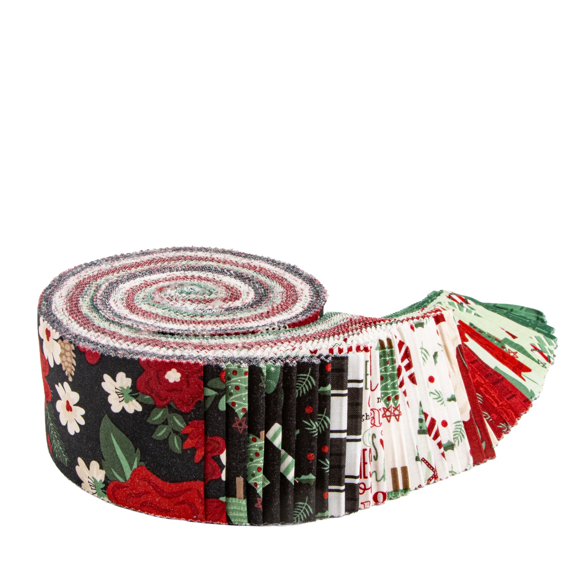 Evergreen Wishes Rolie Polie (40 pieces) by Traci Reed for Riley Blake Designs (RP-17810-40)
