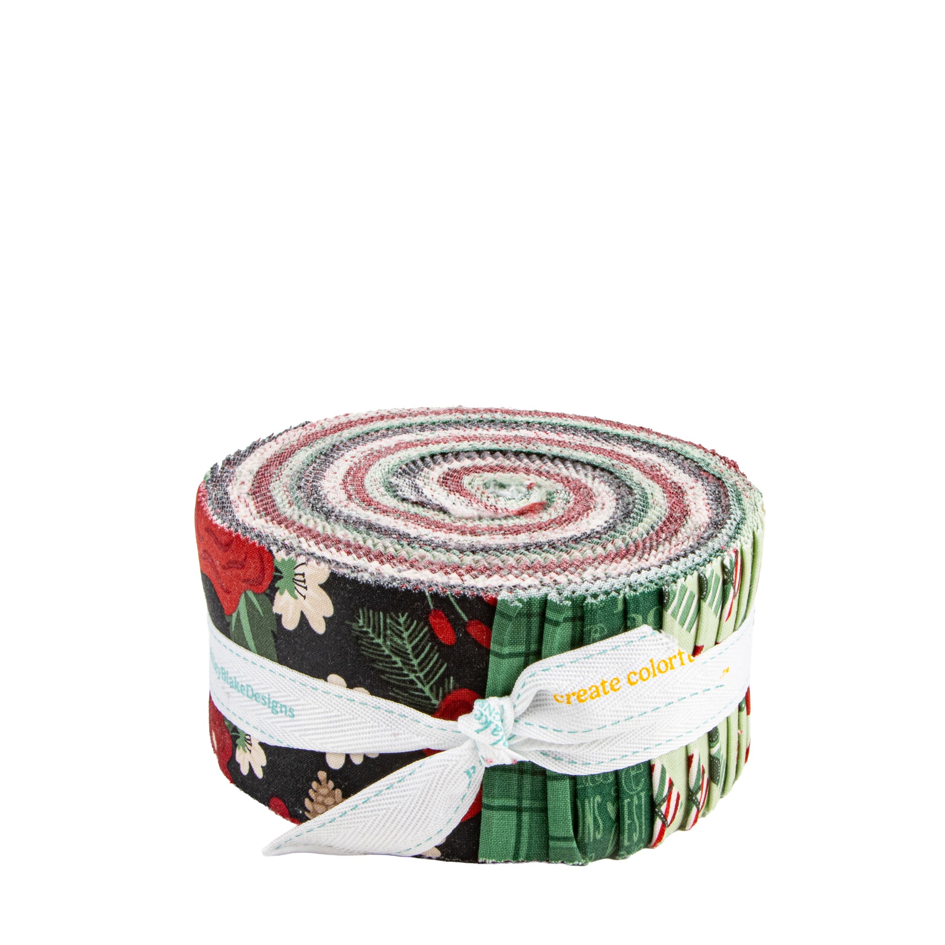 Evergreen Wishes Rolie Polie (40 pieces) by Traci Reed for Riley Blake Designs (RP-17810-40)