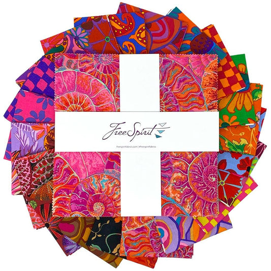 Hot - August 2024 Layer Cake (42 pcs) by Kaffe Fassett Collective for FreeSpirit