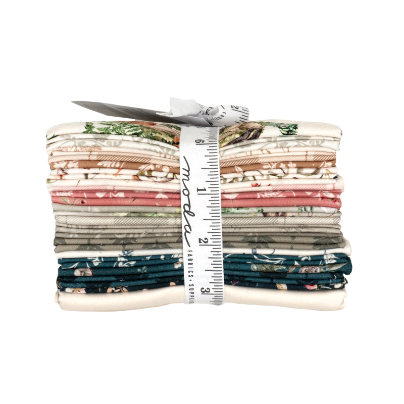 Fable and Fern Fat Quarter Bundle (21 pieces) by Watercolour Heart for Moda (40060AB)