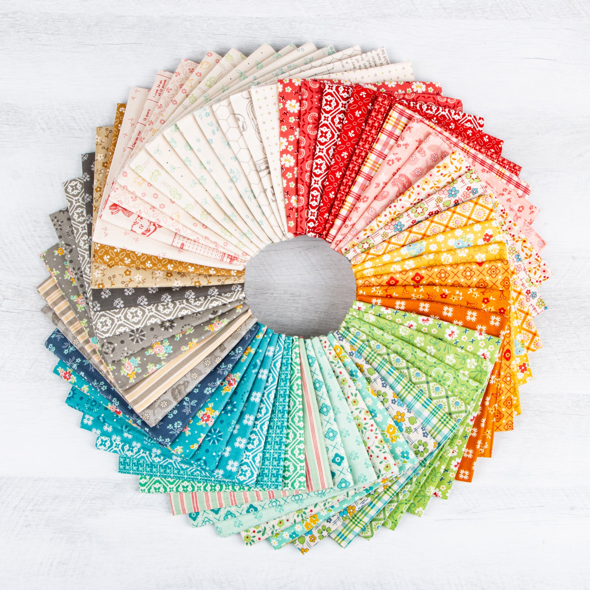 Farmer's Daughter Fabric Collection by Lori Holt for Riley Blake Designs at Lily Bella Fabrics