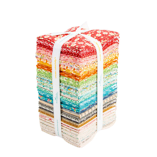 Farmer's Daughter Fat Quarter Bundle (54 pieces) by Lori Holt for Riley Blake Designs (FQ-17160-54)