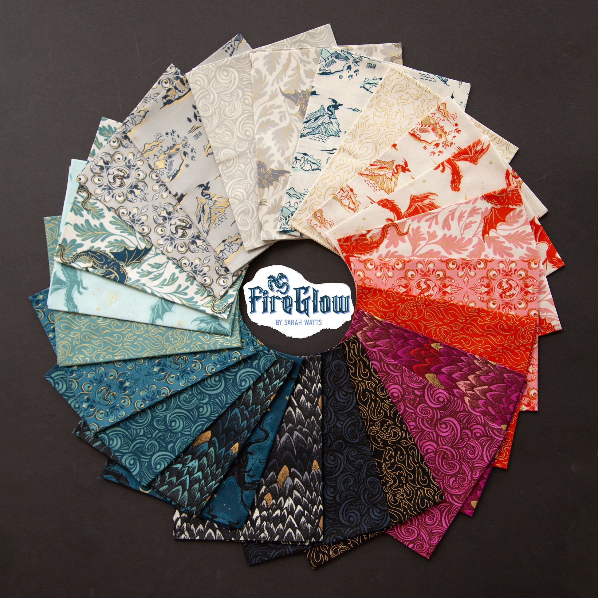 FireGlow Fabric Collection by Sarah Watts for Ruby Star Society at Lily Bella Fabrics