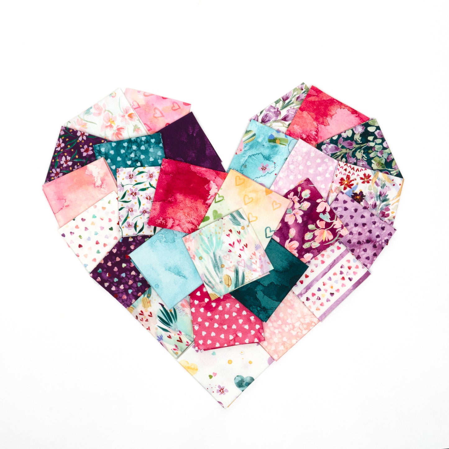 Fleur the Love Fabric Collection by Create Joy Project for Moda at Lily Bella Fabrics