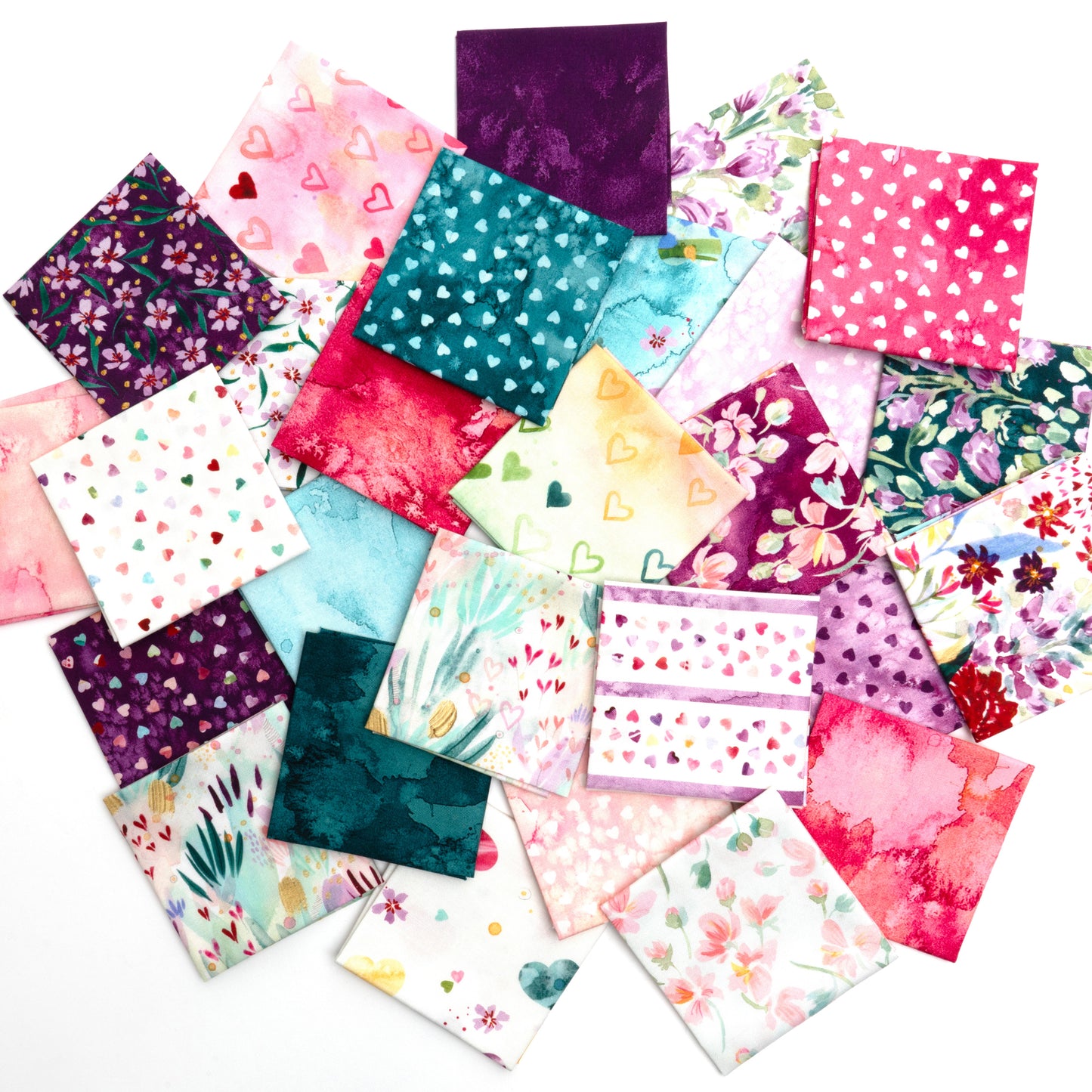 Fleur the Love Fabric Collection by Create Joy Project for Moda at Lily Bella Fabrics