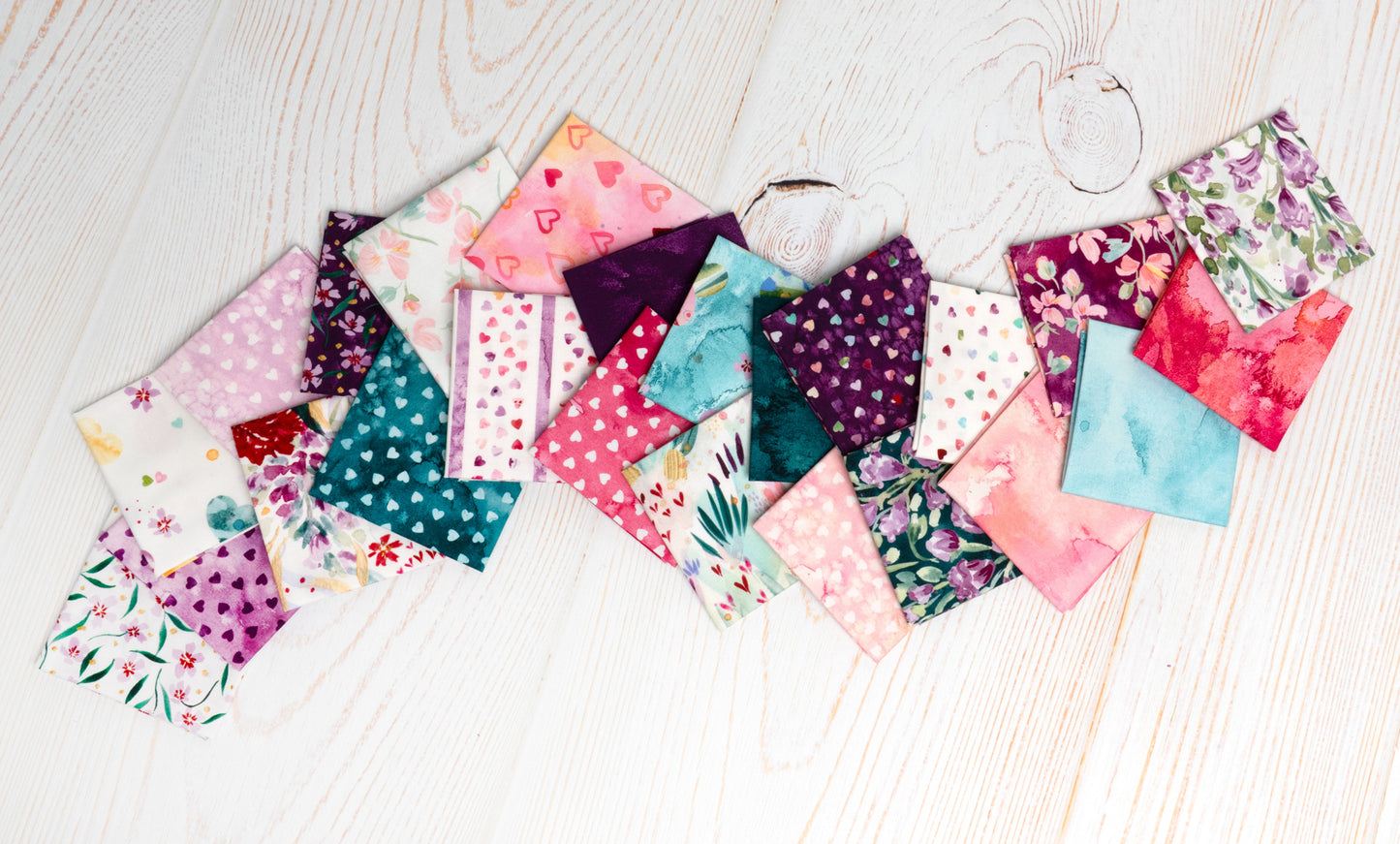Fleur the Love Fabric Collection by Create Joy Project for Moda at Lily Bella Fabrics