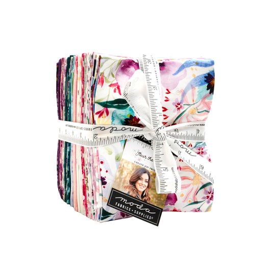 Fleur the Love Fat Quarter Bundle (27 pieces) by Create Joy Project for Moda (39880AB)