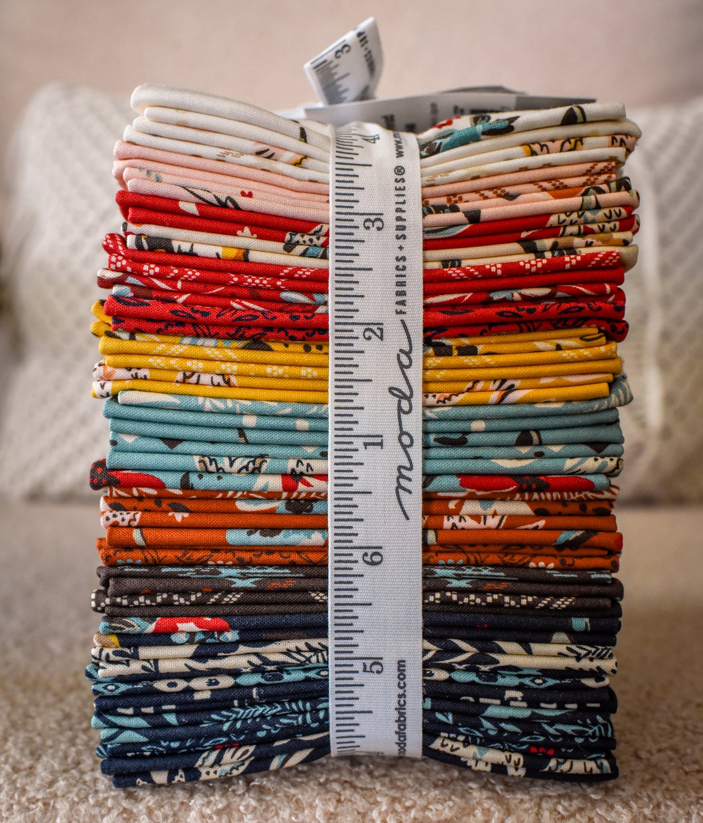 Flora and Thread Fat Quarter Bundle (34 pieces) by Fancy That Design House and Co. for Moda (45680AB)