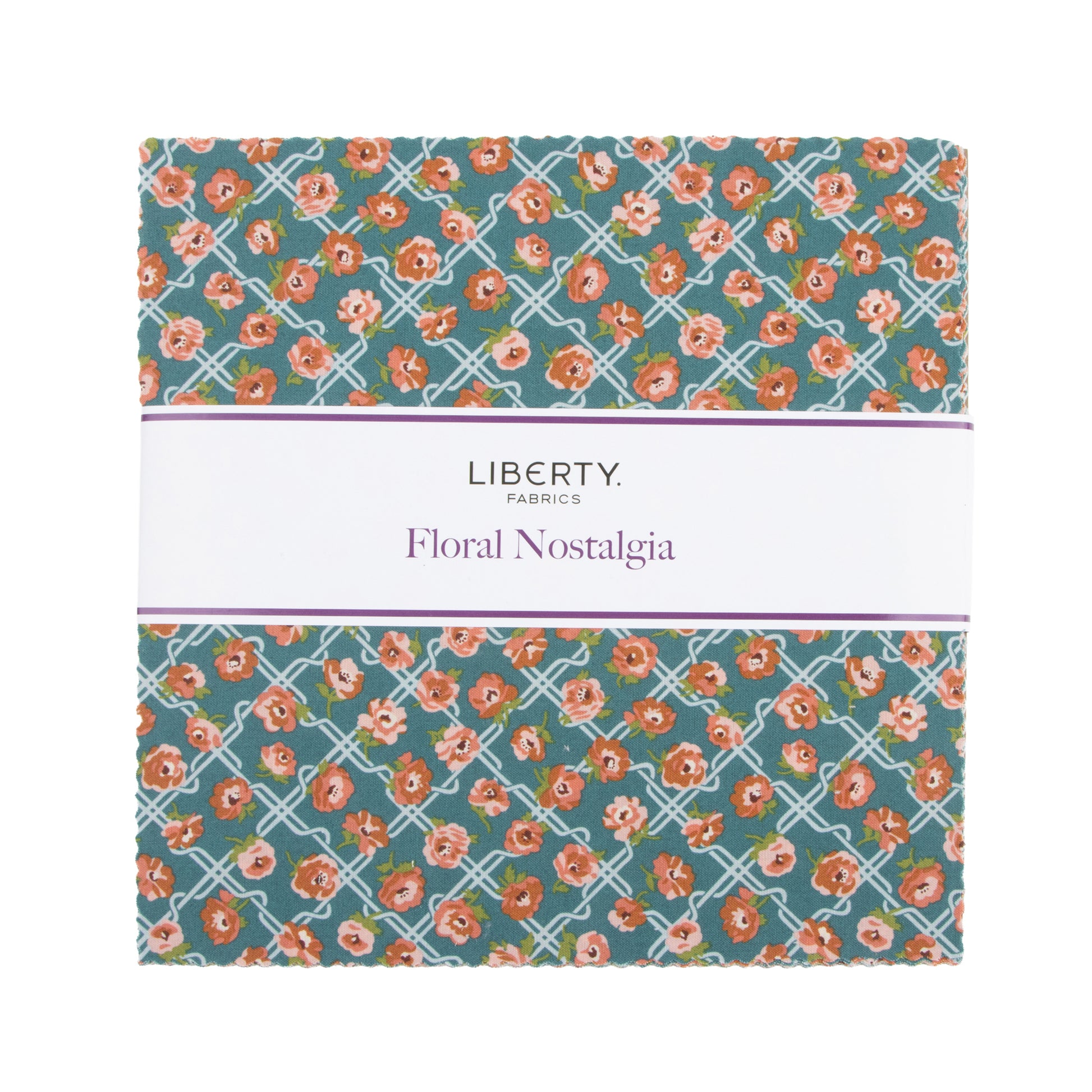 Floral Nostalgia 10 Inch Stacker (42 pieces) by Liberty Fabrics for Riley Blake Designs (10-LFLONOS-42)